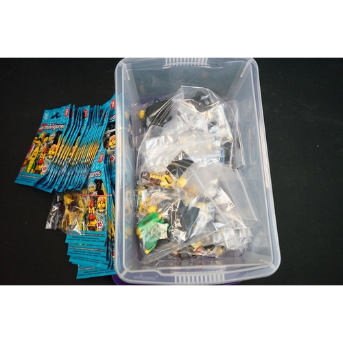 318 - Lego - Large Collection of Lego Mini Figures from various sets with packets (150+)