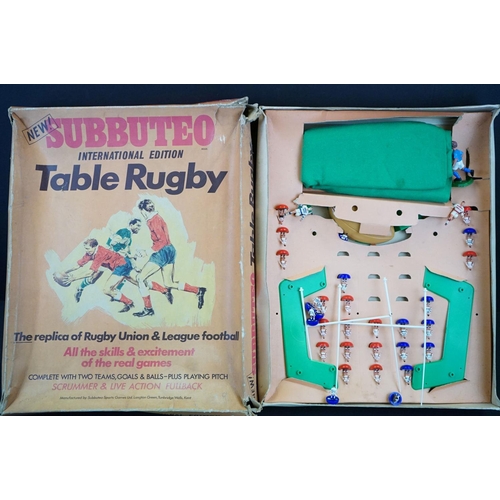 341 - Group of mixed toys and games to include boxed Subbuteo Rugby International Edition (unchecked), box... 