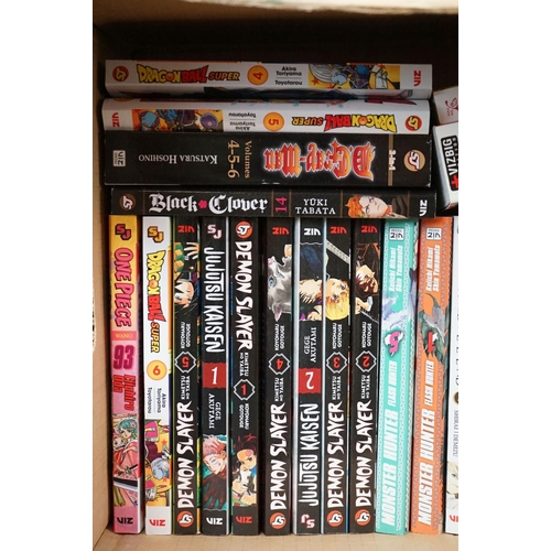 343 - Quantity of Manga Novels featuring Dragon Ball, Fire Punch, Vagabond, Dr Stone, etc plus 9 ps4 games... 