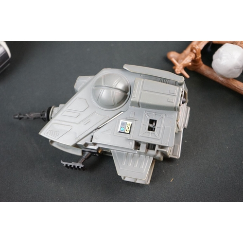 402 - Star Wars - Seven original mini-rigs accessories plus an incomplete Energiser and a Jabba the Hutt f... 