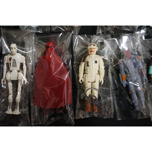 405 - Star Wars - 30 Original figures with appropriate weapons and accessories to include Power Droid, WR5... 