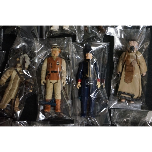 405 - Star Wars - 30 Original figures with appropriate weapons and accessories to include Power Droid, WR5... 