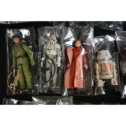 405 - Star Wars - 30 Original figures with appropriate weapons and accessories to include Power Droid, WR5... 