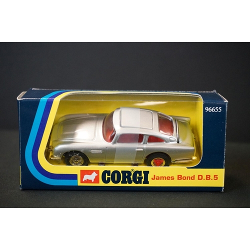 1236 - Boxed Corgi 96655 James Bond DB5 diecast model complete with 2 x ejector figures and secret instruct... 