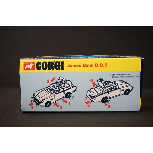 1236 - Boxed Corgi 96655 James Bond DB5 diecast model complete with 2 x ejector figures and secret instruct... 