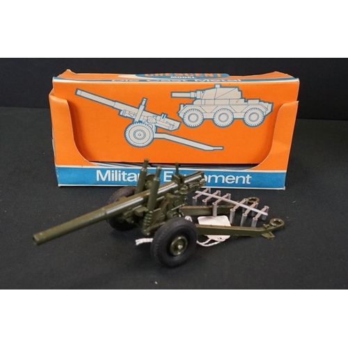 1241 - Three boxed military diecast models to include Britains 9740 17