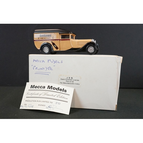 1243 - Four boxed diecast models to include Conrad 103401 LE Mercedes Benz 1955 Racing Car Transporter with... 