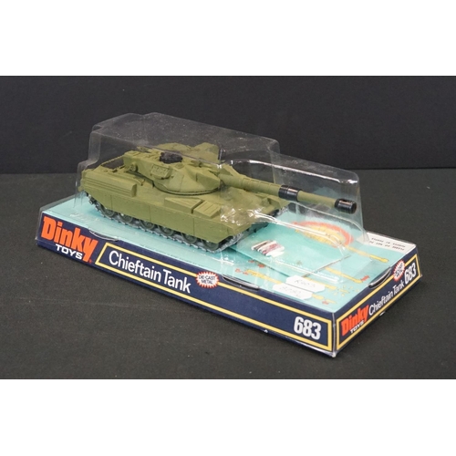 1245 - Six Boxed Dinky military diecast models to include 3 x Speedwheels (682 Stalwart Load Carrier, 681 D... 