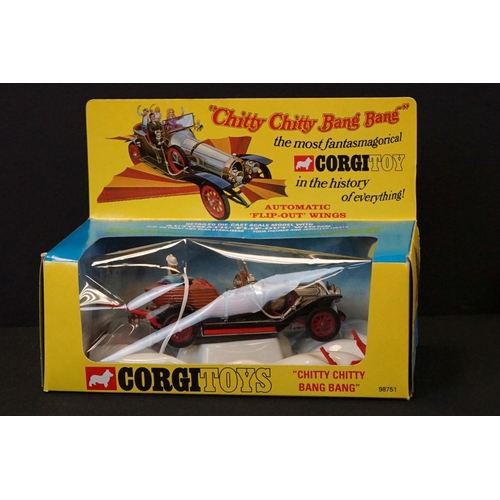 1249 - Three boxed Corgi Chitty Chitty Bang Bang diecast models to include 98751, Originals 1992 example an... 