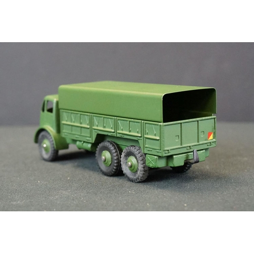 1253 - Three Boxed Dinky Supertoys military diecast models to include a 642 Pressure Refueller, 651 Centuri... 