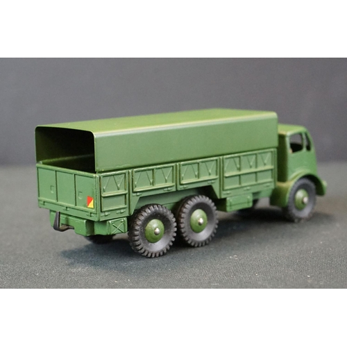 1253 - Three Boxed Dinky Supertoys military diecast models to include a 642 Pressure Refueller, 651 Centuri... 