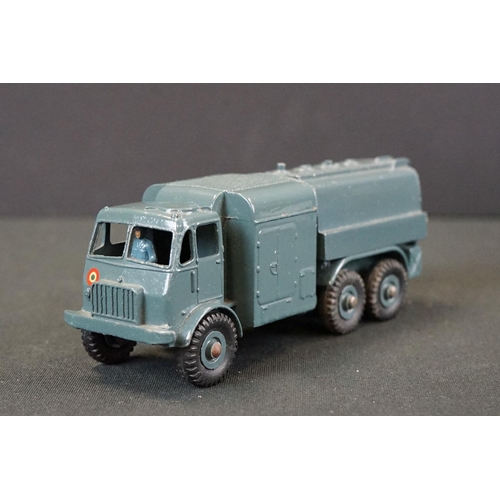 1253 - Three Boxed Dinky Supertoys military diecast models to include a 642 Pressure Refueller, 651 Centuri... 