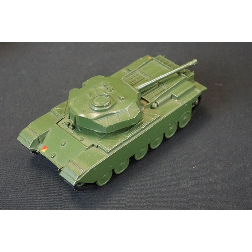 1254 - 10 Boxed Dinky military diecast models to include a 643 Army Water Tanker, 621 3-Ton Army Wagon, 651... 