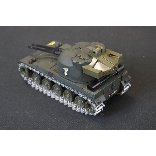 1255 - Six Boxed Solido military diecast models to include a 228 Jagdpanther, 231 Sherman M4 . A3, 202 Tank... 