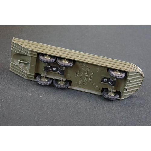 1256 - Six Boxed Dinky French military diecast models to include 813 Canon De 155 Automoteur, 814 AML Panha... 