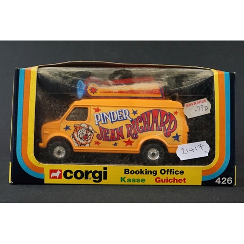 1310 - Two boxed Corgi Jean Richard diecast models to include 30 Land Rover and Animal Trailer and 426 Book... 