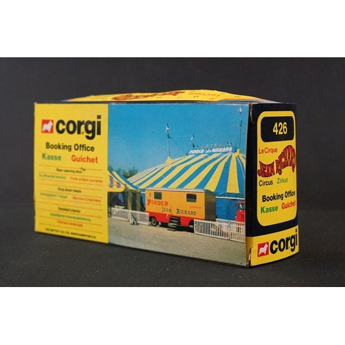 1310 - Two boxed Corgi Jean Richard diecast models to include 30 Land Rover and Animal Trailer and 426 Book... 