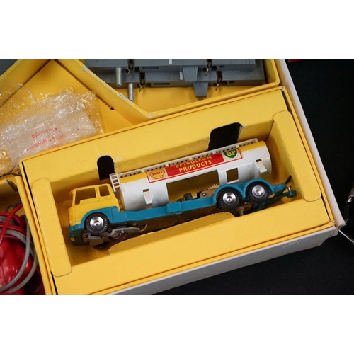 1364A - Boxed Triang M.1511 Minic Motorways set, appearing complete with slot cars along with boxed RM901 Le... 