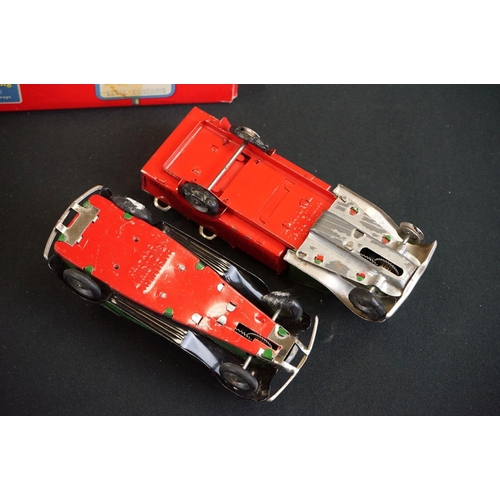 1364A - Boxed Triang M.1511 Minic Motorways set, appearing complete with slot cars along with boxed RM901 Le... 