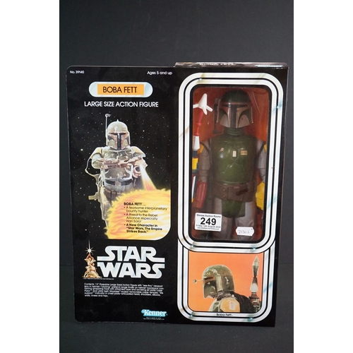 249 - Star Wars - Two original Kenner large size action figures to include Darth Vader and Boba Fett, both... 