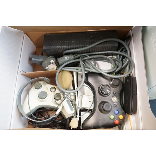 325 - Retro Gaming - 2 x games consoles to include boxed Xbox 360 console with 60GB HDD, 3 x official cont... 