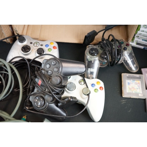 325 - Retro Gaming - 2 x games consoles to include boxed Xbox 360 console with 60GB HDD, 3 x official cont... 