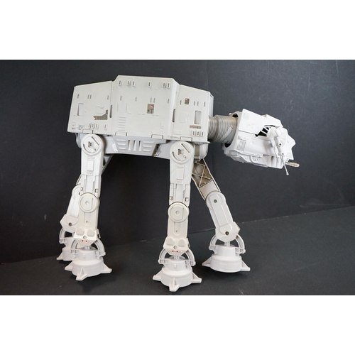 364 - Star Wars - Four original vehicles to include AT-AT, Slave I, Millennium Falcon & boxed Rebel Transp... 