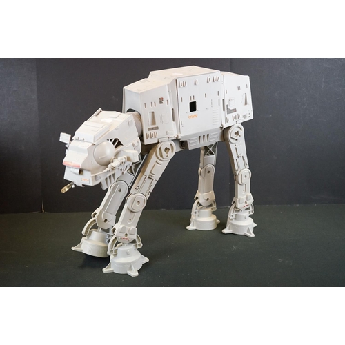 364 - Star Wars - Four original vehicles to include AT-AT, Slave I, Millennium Falcon & boxed Rebel Transp... 