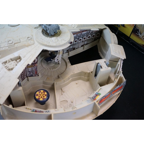 364 - Star Wars - Four original vehicles to include AT-AT, Slave I, Millennium Falcon & boxed Rebel Transp... 