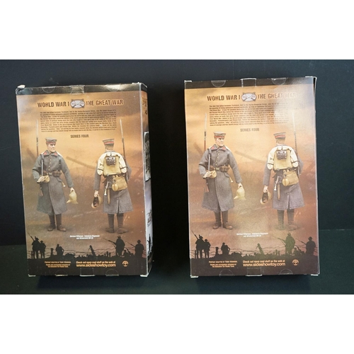 365 - Boxed Sideshow Toys The Peter Jackson Collection Bayonets & Barbed Wire German Rifleman figure plus ... 