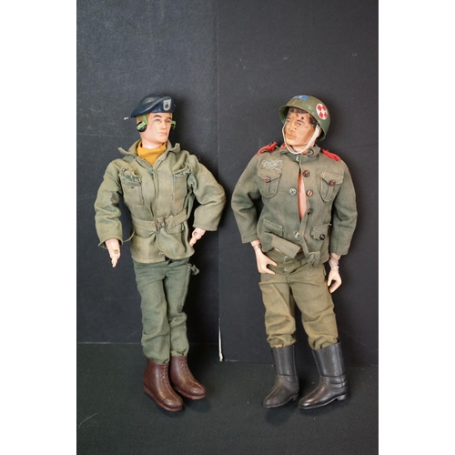 366 - Action Man - 11 Original Pedigree Action Man figures in original outfits, condition varies with some... 