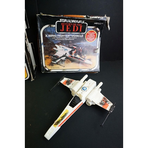 368 - Star Wars - Three original boxed Palitoy vehicle sets to include Millennium Falcon, Rebel Armoured S... 