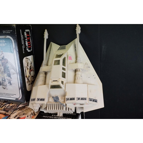 368 - Star Wars - Three original boxed Palitoy vehicle sets to include Millennium Falcon, Rebel Armoured S... 