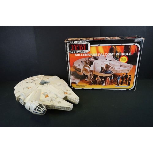 368 - Star Wars - Three original boxed Palitoy vehicle sets to include Millennium Falcon, Rebel Armoured S... 