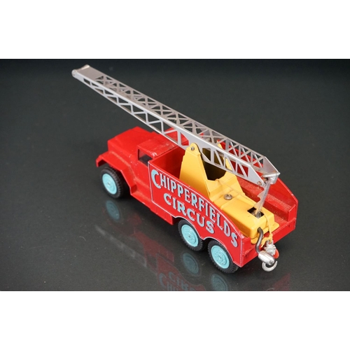 1003 - Two boxed Corgi Chipperfield Circus diecast models to include 1121 Crane Truck (box with split to on... 