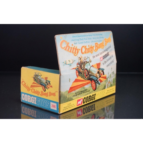 1005 - Boxed Corgi 266 Chitty Chitty Bang Band diecast model with all 4 x figures and accessories, box miss... 