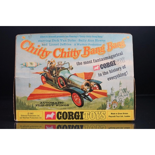 1005 - Boxed Corgi 266 Chitty Chitty Bang Band diecast model with all 4 x figures and accessories, box miss... 