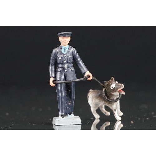 1009 - Boxed Corgi 448 BMC Mini Police Van with Tracker Dog diecast model, complete with both figures, diec... 