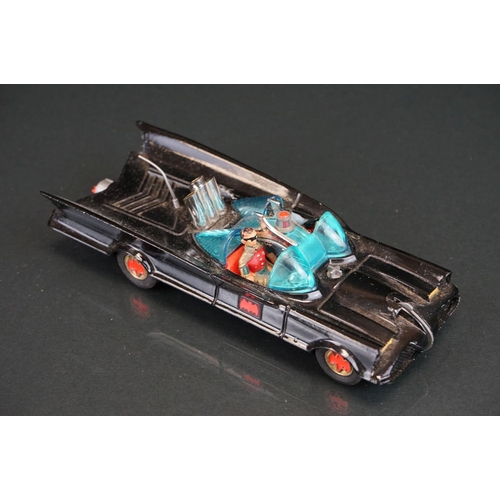 1010 - Boxed Corgi 267 Batmobile diecast model with Batman & Robin figures, secret instructions and 2 unuse... 