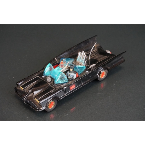 1010 - Boxed Corgi 267 Batmobile diecast model with Batman & Robin figures, secret instructions and 2 unuse... 