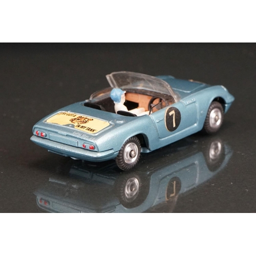 1019 - Three boxed Corgi diecast models to include 324 Marcos 1800 GT with Volvo engine in white, 312 E Typ... 