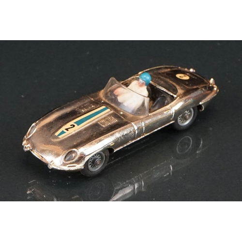 1019 - Three boxed Corgi diecast models to include 324 Marcos 1800 GT with Volvo engine in white, 312 E Typ... 