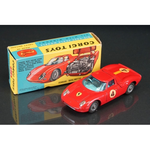 1022 - Two boxed Corgi diecast models to include 314 Ferrari Berlinetta 250 Le Mans and 318 Lotus Elan S2 w... 