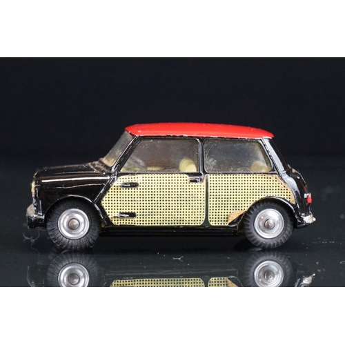 1023 - Two boxed Corgi diecast models to include 249 Mini Cooper Deluxe Wickerwork (diecast vg, some decal ... 