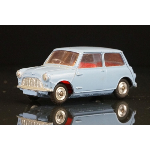 1023 - Two boxed Corgi diecast models to include 249 Mini Cooper Deluxe Wickerwork (diecast vg, some decal ... 