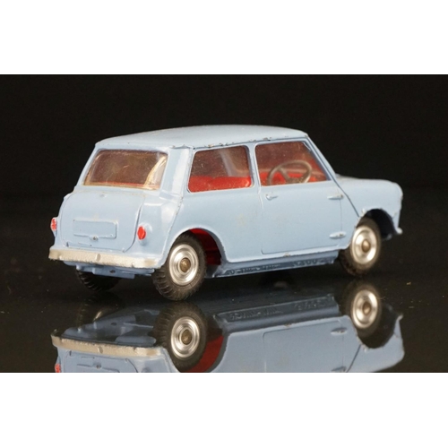 1023 - Two boxed Corgi diecast models to include 249 Mini Cooper Deluxe Wickerwork (diecast vg, some decal ... 