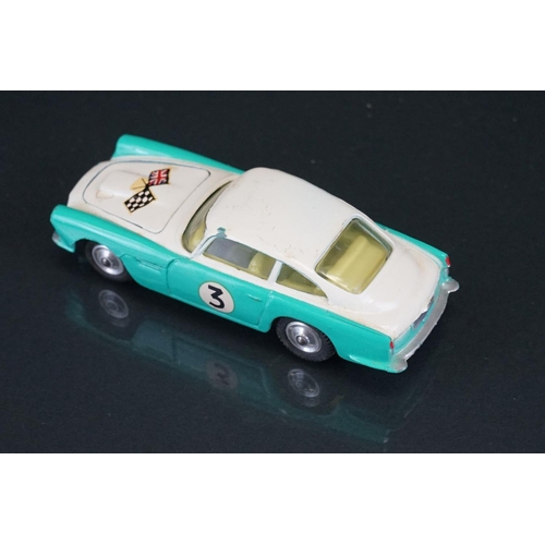 1025 - Three boxed Corgi diecast models to include 303 Mercedes Benz 300SL Open Roadster in sky blue, 309 A... 