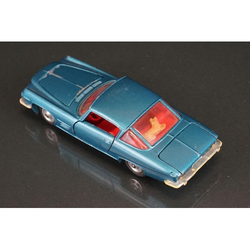 1025 - Three boxed Corgi diecast models to include 303 Mercedes Benz 300SL Open Roadster in sky blue, 309 A... 