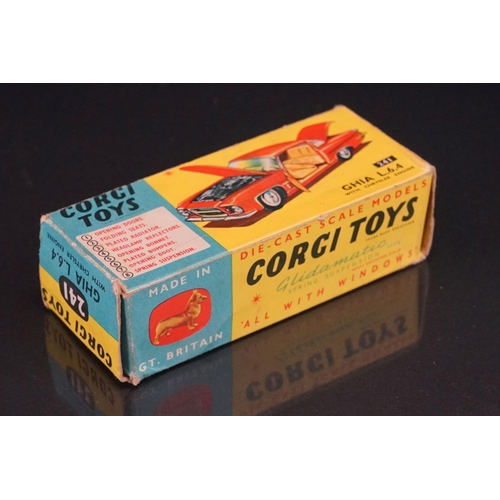 1025 - Three boxed Corgi diecast models to include 303 Mercedes Benz 300SL Open Roadster in sky blue, 309 A... 