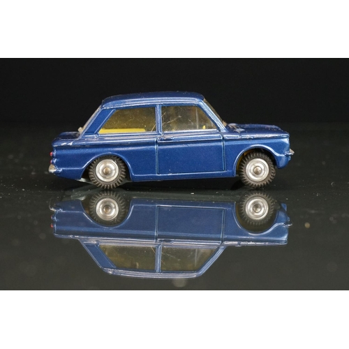 1026 - Two boxed Corgi diecast models to include 316 NSU Sport Prinz in deep metallic cerise and 251 Hillma... 